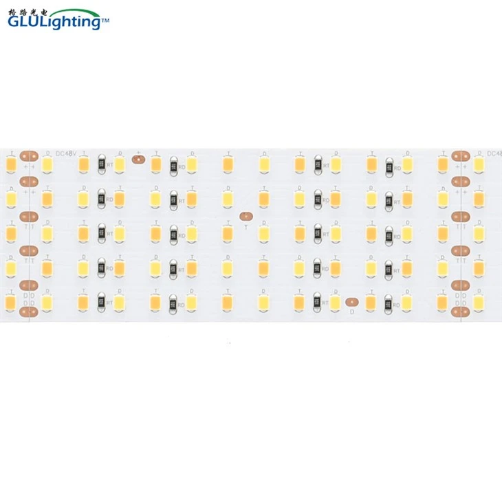 Għoli CRI 2835 Strixxa LED Ibrida 600leds 48V Quintuple-ringieli Bi Standard UL