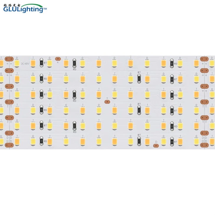 Għoli CRI 2835 Strixxa LED Ibrida 720leds 48V Sextuple-ringieli Bi Standard UL