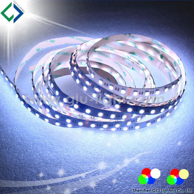 High brightness led strip,DC24V top quality led strip, 5050 RGB 4 chips in  1 led strip 