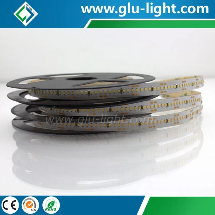 High brightness Ra90 6mm single row 2216 led stripe 240leds/m for linear alu profile