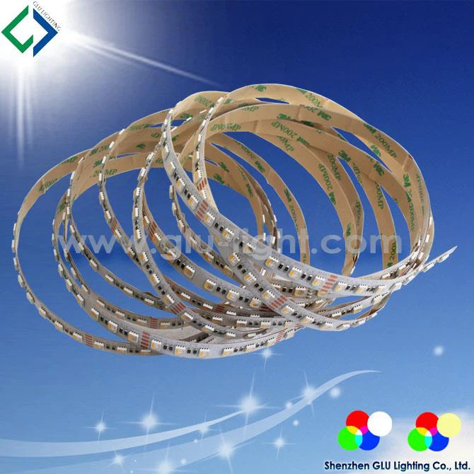 High density alu profile led bar 12V/24V 4 chips in 1 84leds/m RGBW led strip