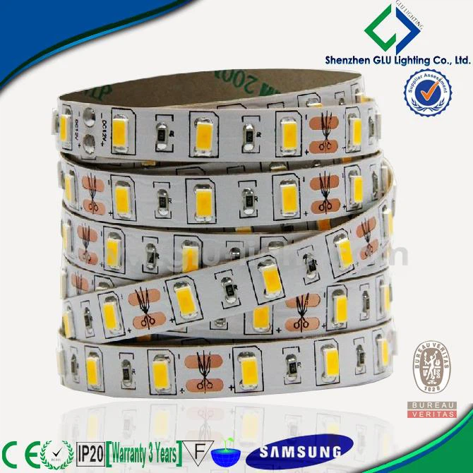 12V/24V high quality 3 year warranty Ra95/Ra97 60led/m 5630 flexible led strip