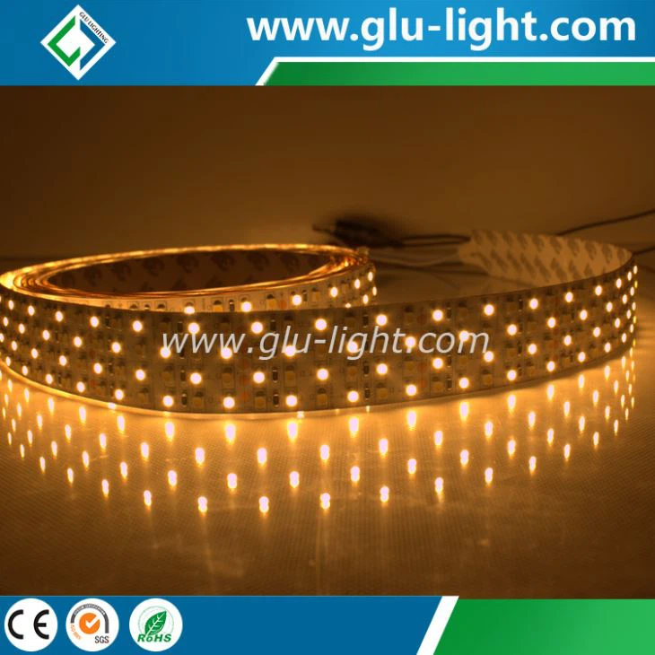 Led light strip china factory quad row 24V 480 leds/m 2835 led strip