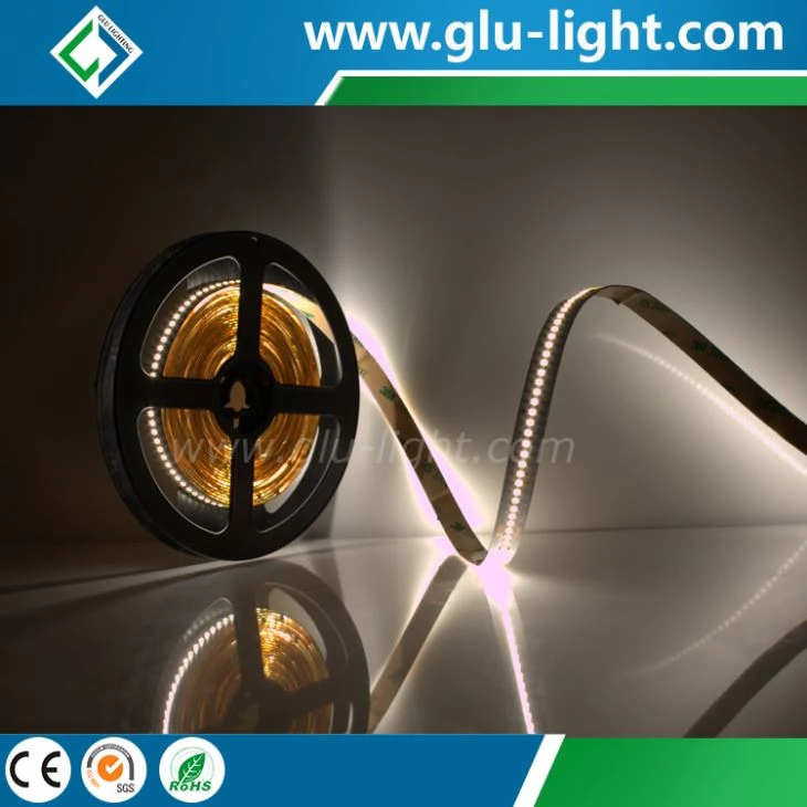 Fornitur taċ-Ċina 6mm SLIM Għoli CRI 3000K Ra 95 2216 Flex Led Ribbon 240 Leds/m