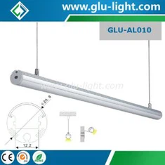 Anodized T5 Alu Round Led Pendant Light, Round Aluminum Led Profile