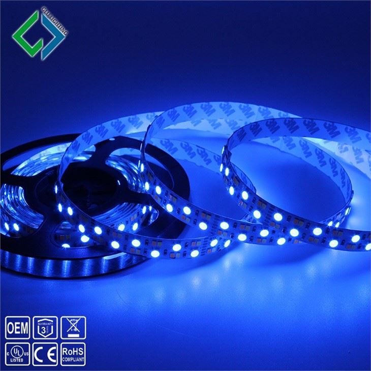Staggered Rows RGB CCT Checkerboard Pattern Rgb Bi Color Ra95 5 Color Led Strip