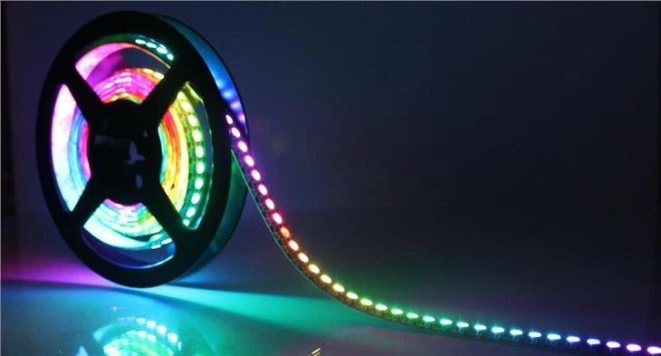 APA102 5050 RGB LED Chip Pixel LED High Refresh Rate Flicker-free Pixel Led Tape Light